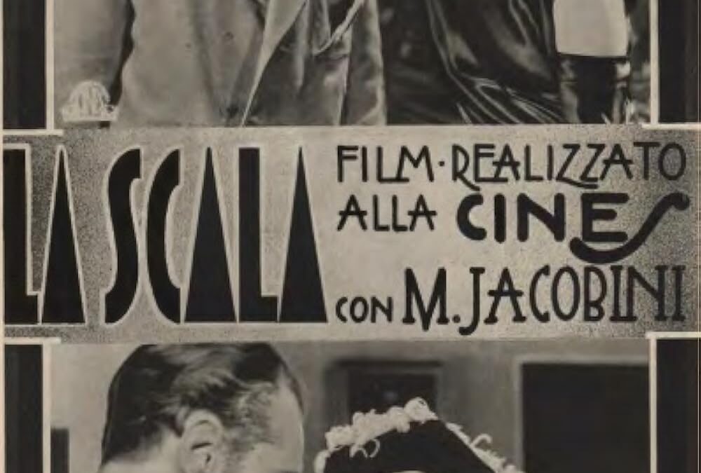 La scala e spettacolo [senza titolo] di varietà