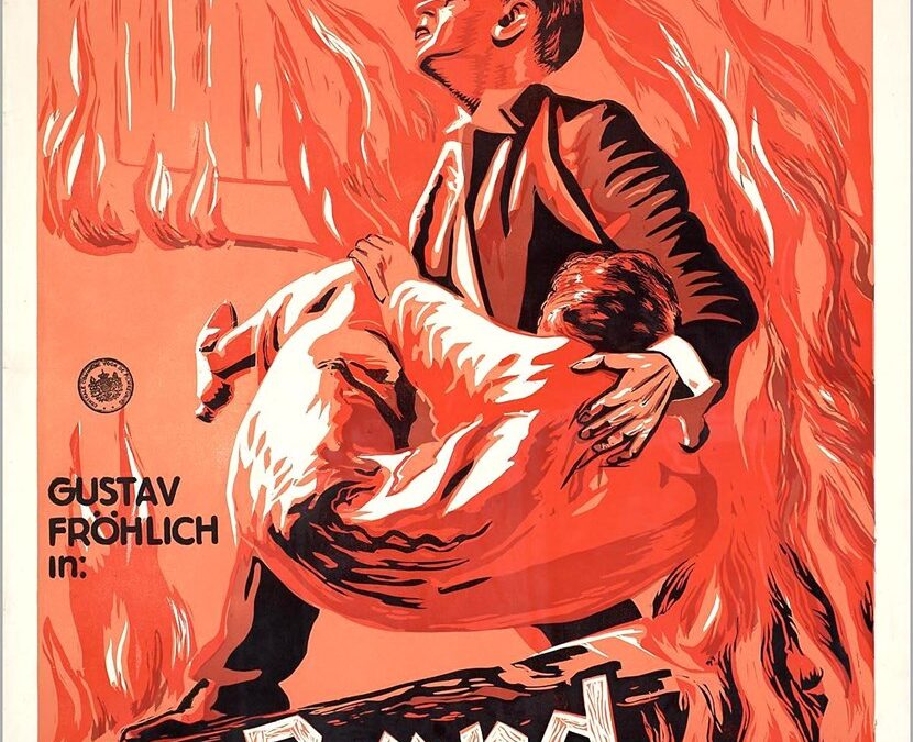 L’incendio dell’Opera (Brand in der Oper) e spettacolo [senza titolo] di varietà