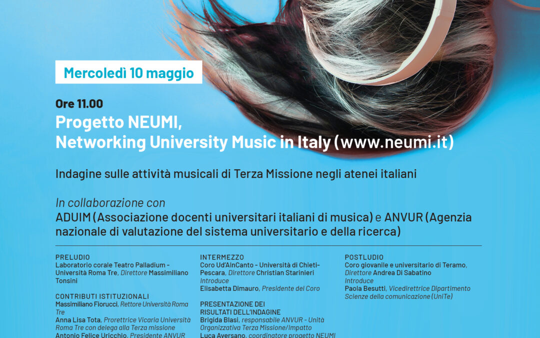 Progetto NEUMI, Networking University Music in Italy (www.neumi.it) | Dams Music Festival 2023