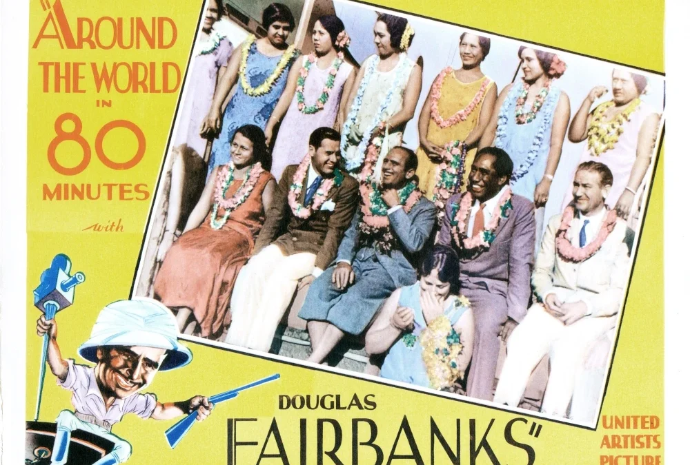 Il giro del mondo in ottanta minuti (Around the World in 80 Minutes); Spettacolo della Compagnia Cacini [senza titolo]