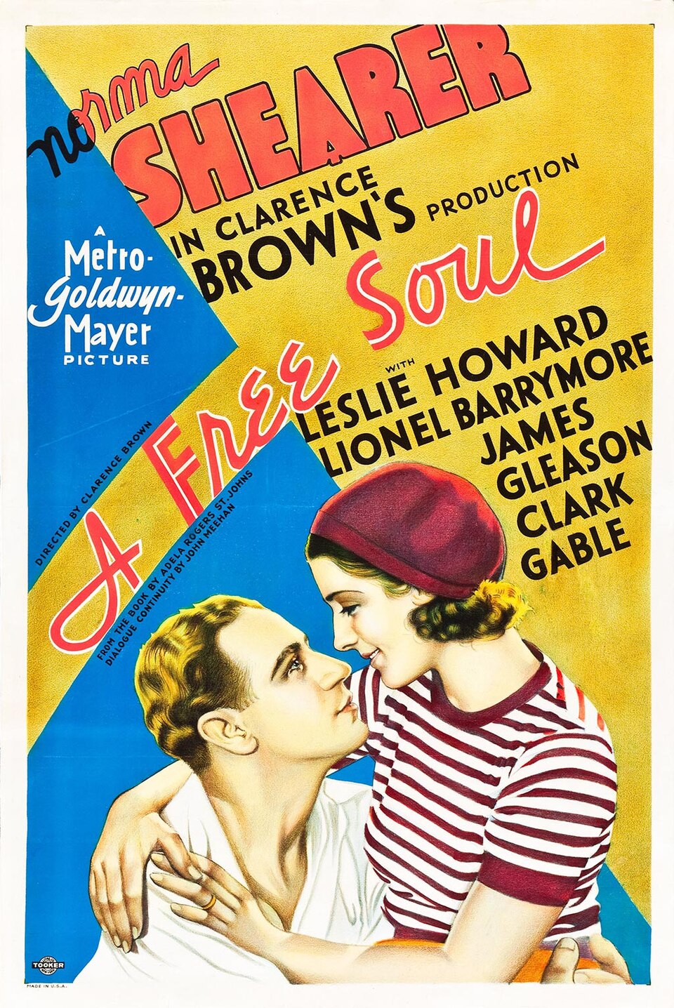 A_Free_Soul_(1931)_film_poster