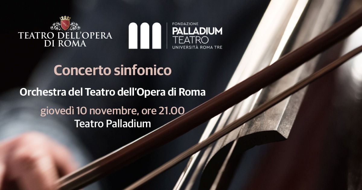 Concerto sinfonico – Orchestra del Teatro dell’Opera di Roma_copertina